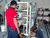 FABRIKASI UNIT REVERSE OSMOSIS PT. SAMPERNA AGRO - RIAU