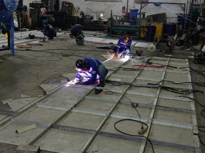 FABRIKASI DISSOLVED AIR FLOTATION