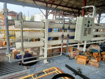 REVERSE OSMOSIS 15M³/JAM UNTUK RECYCLE WWTP DAERAH GRESIK JAWA TIMUR