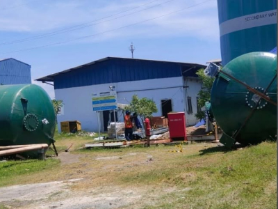 PROJECT AUTOMATIC FILTER WITH CAP 100 M³/JAM - PLTU LOMBOK