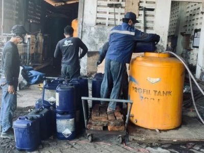 PROJECT CLEANING BOILER - PT. IFURA