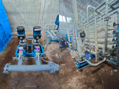 PROJECT REVERSE OSMOSIS SYSTEM KAPASITAS 35 M3/ JAM - PT PERSADA ERA AGRO KENCANA, KALIMANTAN TENGAH