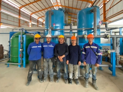 PROJECT SOFTENER 50 M³/JAM, PT. BORNEO SAWIT PERDANA - KALIMANTAN TENGAH