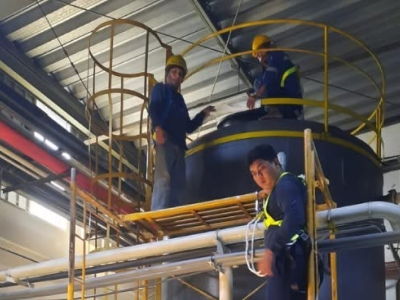 PROJECT SUPPLY SOFTENER RESIN, LOADING AND COMMISSIONING CAP.