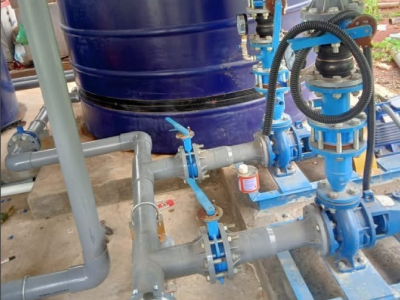 PROJECT WATER TREATMENT UNIT REVERSE OSMOSIS WITH CAP. 20 M³/H - PT DOMUS JAYA LAMPUNG