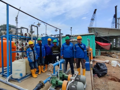 RENTAL REVERSE OSMOSIS DENGAN KAPASITAS 20M³/JAM - PT. PHOENIX RESOURCES INTERNATIONAL